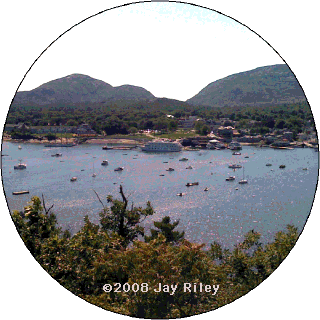 View from the summit of Bar Island, Summer 2007