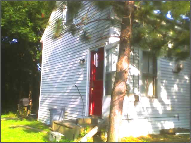 (View of Cottage Door)